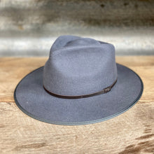 Load image into Gallery viewer, Will & Bear Felt Fedora - Grey - Phoenix Menswear