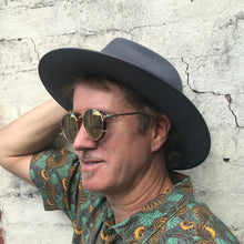 Load image into Gallery viewer, Will & Bear Felt Fedora - Grey - Phoenix Menswear