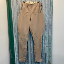Load image into Gallery viewer, 1950's Savile Row London Vintage Wool Jodhpurs Camel Colour Reinforced Knees Sz 29 - OOAK. - Phoenix Menswear