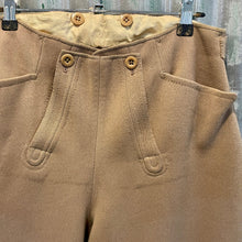 Load image into Gallery viewer, 1950's Savile Row London Vintage Wool Jodhpurs Camel Colour Reinforced Knees Sz 29 - OOAK. - Phoenix Menswear