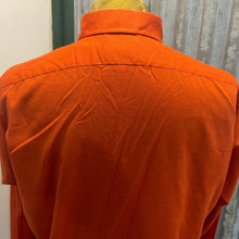 Load image into Gallery viewer, 1970's Vintage Men's Burnt Orange L/S Shirt Formal Made in USA Sz XL - OOAK - Phoenix Menswear