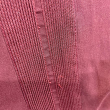 Load image into Gallery viewer, 1970's Vintage Men's Guayabera "Wedding Shirt" Rich Burgundy S/S Shirt Sz 5XL - OOAK - Phoenix Menswear