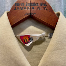 Load image into Gallery viewer, 1970's Vintage Off White Champagne L/S Cotton Knit Shirt Sz S - OOAK - Phoenix Menswear