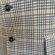 Load image into Gallery viewer, 1970&#39;s Vintage Retro Men&#39;s Check Blazer Brown Sz M - OOAK - Phoenix Menswear