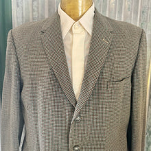 Load image into Gallery viewer, 1970&#39;s Vintage Wool Check Jacket Green Brown Made in England Sz M - OOAK - Phoenix Menswear