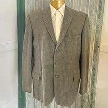 Load image into Gallery viewer, 1970&#39;s Vintage Wool Check Jacket Green Brown Made in England Sz M - OOAK - Phoenix Menswear
