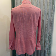 Load image into Gallery viewer, 1980's Vintage Men's Red White Micro Check L/S Shirt Sz M - OOAK - Phoenix Menswear