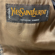 Load image into Gallery viewer, 1980's Vintage Yves Saint Laurent YSL Men's Brown Wool Tweed Houndstooth Blazer Sz S - OOAK - Phoenix Menswear