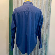 Load image into Gallery viewer, 22 Photos Vintage Men's Guayabera - Style State Blue L/S Shirt Sz 3XL - OOAK - Phoenix Menswear