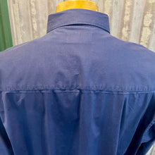 Load image into Gallery viewer, 22 Photos Vintage Men's Guayabera - Style State Blue L/S Shirt Sz 3XL - OOAK - Phoenix Menswear