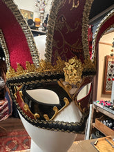 Load image into Gallery viewer, Mirella - Jester Mask Red Gold