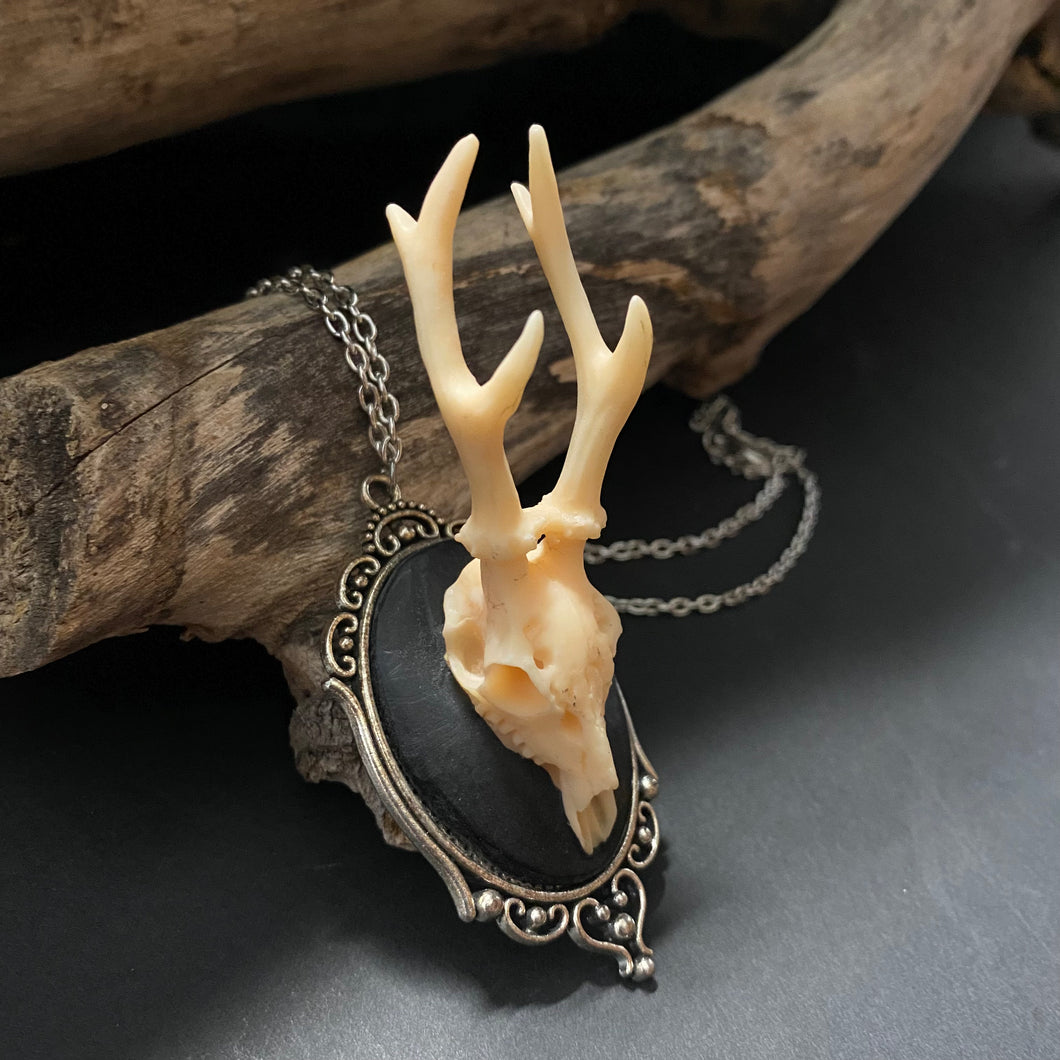 Deer 2025 skull pendant