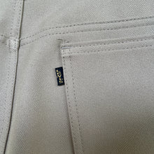 Load image into Gallery viewer, 1970&#39;s Vintage Men&#39;s Levis Trousers Beige Polyester Sz 38 - OOAK