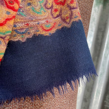 Load image into Gallery viewer, 1970's Vintage Wool Ascot Cravat Neck Scarf Classic Red Green - 27 x 116 cm -OOAK