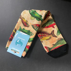 Bamboo Socks - Something Fishy - Sz M/L - Phoenix Menswear