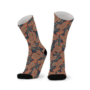 Bamboo Socks - Vintage Paisley - Sz M/L - Phoenix Menswear