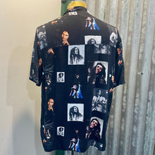 Load image into Gallery viewer, Bob Marley Graphic S/S Shirt Soft Rayon Reggae Sz M - OOAK - Phoenix Menswear