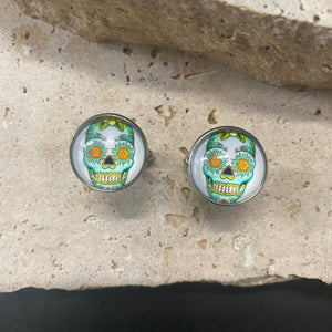 Cufflinks Day of the Dead Sugar Skulls - Phoenix Menswear