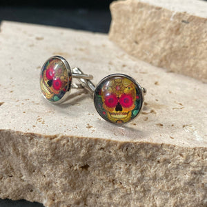 Cufflinks Day of the Dead Sugar Skulls - Phoenix Menswear