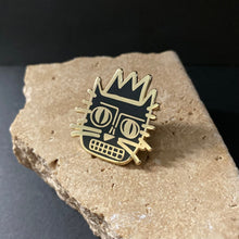 Load image into Gallery viewer, Enamel Pin - Basquiat Cat - Phoenix Menswear