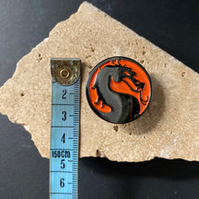 Load image into Gallery viewer, Enamel Pin - Mortal Kombat Dragon - Phoenix Menswear