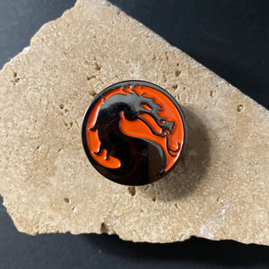 Enamel Pin - Mortal Kombat Dragon - Phoenix Menswear