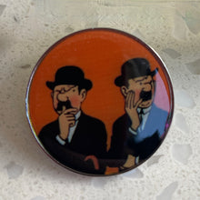 Load image into Gallery viewer, Enamel Pin - Tin Tin Twind Thomson and Thompson - Phoenix Menswear