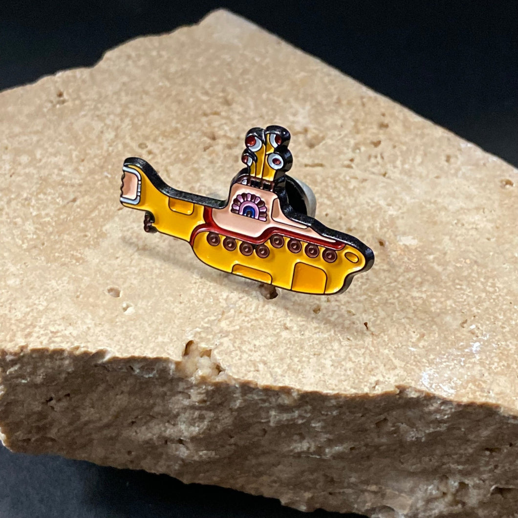 Enamel Pin - Yellow Submarine - Phoenix Menswear