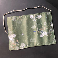 Load image into Gallery viewer, Fabric Pencil Pen Brush Roll in Green Floral - Phoenix Menswear