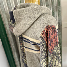Load image into Gallery viewer, Immortal Kraft Upcycled Blanket Heavy Coat Jacket Winter Sz L - OOAK - Phoenix Menswear