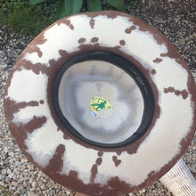 Load image into Gallery viewer, Immortal Kraft Wool Hand Painted Hat Cream Brown SZ XS - OOAK zz - Phoenix Menswear