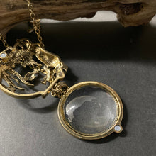 Load image into Gallery viewer, Magnifier Necklace with Cat and Fish Bowl Design on Chain - Phoenix Menswear