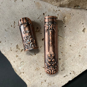 Metal Storage Tube - Rose Gold - Phoenix Menswear