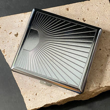 Load image into Gallery viewer, Silver Hold - All Tin with Art Deco Style Sun Ray Design - Phoenix Menswear