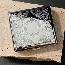 Load image into Gallery viewer, Silver Hold - All Tin with Floral Scroll Design - Phoenix Menswear