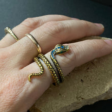 Load image into Gallery viewer, Snake Ring - Gold - Phoenix Menswear