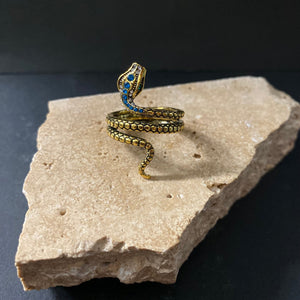 Snake Ring - Gold - Phoenix Menswear