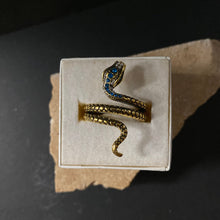 Load image into Gallery viewer, Snake Ring - Gold - Phoenix Menswear