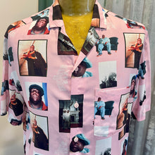 Load image into Gallery viewer, The Notorious B.I.G. (Biggie Smalls) Pink Graphic S/S Shirt Sz S - OOAK - Phoenix Menswear