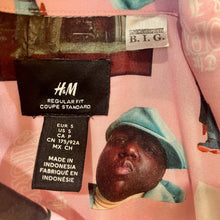 Load image into Gallery viewer, The Notorious B.I.G. (Biggie Smalls) Pink Graphic S/S Shirt Sz S - OOAK - Phoenix Menswear