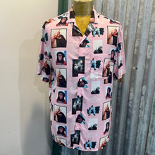 Load image into Gallery viewer, The Notorious B.I.G. (Biggie Smalls) Pink Graphic S/S Shirt Sz S - OOAK - Phoenix Menswear