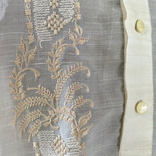 Load image into Gallery viewer, Traditional Filipino Barong Tagalog L/S Shirt Silk Sz XL - OOAK - Phoenix Menswear