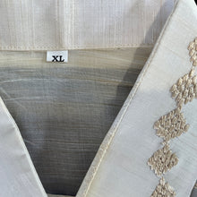 Load image into Gallery viewer, Traditional Filipino Barong Tagalog L/S Shirt Silk Sz XL - OOAK - Phoenix Menswear