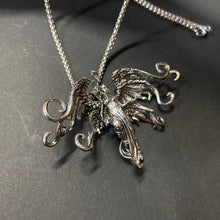 Load image into Gallery viewer, Winged Goddess in Armour Pendant on Chain Necklace - Phoenix Menswear