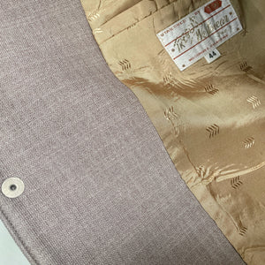 1970's Retro Jacket Vintage Grey-Brown Embroidered Detail Made in USA Sz L - OOAK - Phoenix Menswear