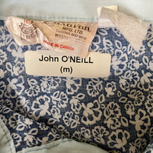 Load image into Gallery viewer, 1970&#39;s Vintage Blue Floral Western L/S Shirt Sz XL - OOAK - Phoenix Menswear