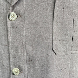 1970's Vintage Brown Safari Suit Retro Pockets Long Sleeve Made in Australia Sz XL - OOAK - Phoenix Menswear