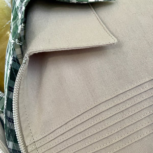 1970's Vintage Cream Jacket Retro Pockets Sz L - OOAK - Phoenix Menswear