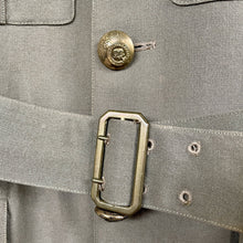 Load image into Gallery viewer, 1970&#39;s Vintage Kid’s Khaki Canadian Military Blazer Brass Buttons Sz Age 12-14 - OOAK - Phoenix Menswear