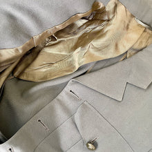 Load image into Gallery viewer, 1970&#39;s Vintage Kid’s Khaki Canadian Military Blazer Brass Buttons Sz Age 12-14 - OOAK - Phoenix Menswear